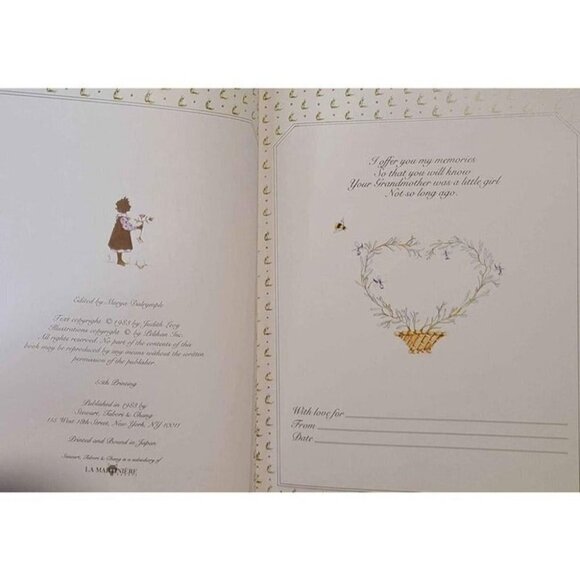 New 'Grandmother Remembers' A Written Heirloom for My Grandchild Hardcover Book - Picture 5 of 6